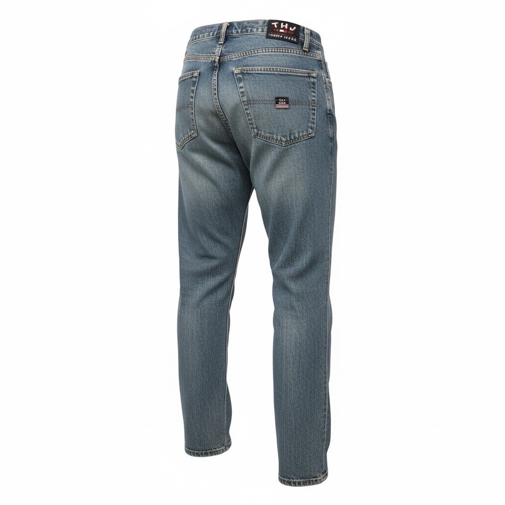 Tommy Hilfiger 1985 THJ Jeans‎ Size 32X30 Mens Blue Vintage Distressed